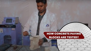 Check How Concrete Paving Blocks Are Tested | IS 15658 : 2021 | BIS Labs | Indian Standards