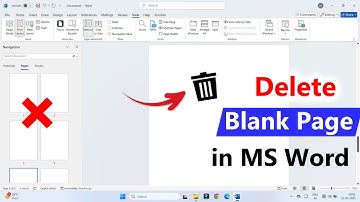 ms word me blank page kaise delete kare | how to delete blank page in ms word | hindi