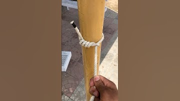 Simple Timber Hitch Knot 👍