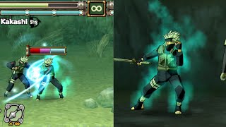 Kakashi Copies Everyone's Jutsu-Naruto:Ultimate Ninja Heroes 2:The Phantom Fortress