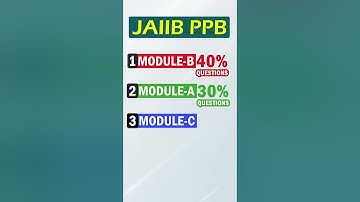 How to Score 60+ Marks in JAIIB PPB