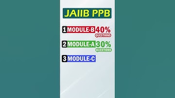 How to Score 60+ Marks in JAIIB PPB