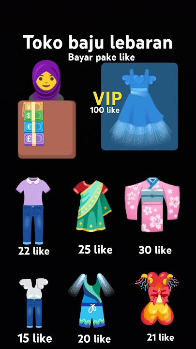 toko baju lebaran,kalian mau baju yang mana? #fashion #ootd #transition #style #trend #emoji
