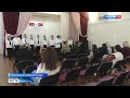 Учащихся Дмитриевского аграрного колледжа посвятили в юнармейцы