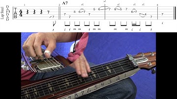 Charlie Parker Inspired Blues/Jazz Lick - Open D Lap Steel