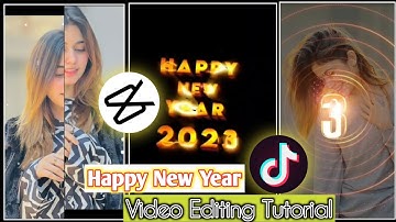 Happy New Year 2023 Video Editing Alight Motion | Happy New Year Video Editing 2023