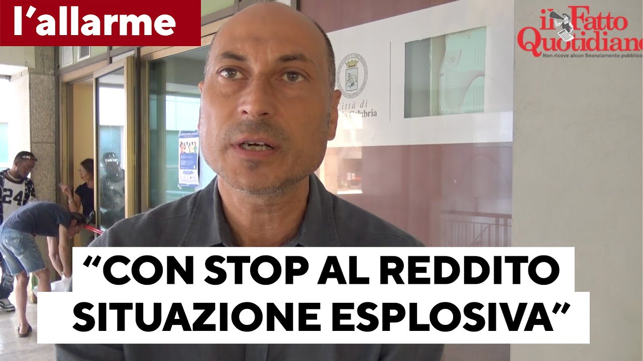 Stop al Reddito, l'allarme del comune di Reggio Calabria: 