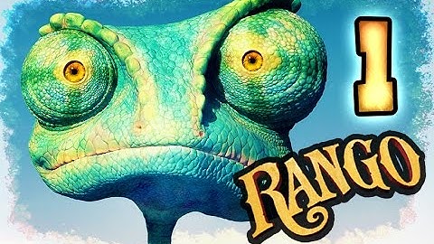 Rango Walkthrough Part 1 -- 100% Items (PS3, X360, Wii) Level 1 - Jenkins Cousins