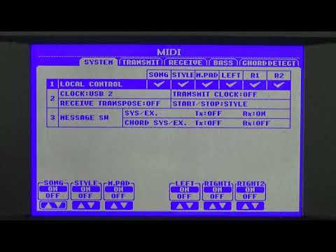 How To Setup Psr-S670 For Use With Midiout Player V108