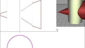 ENGINEERING DRAWING INTERPENETRATION OF SOLIDS