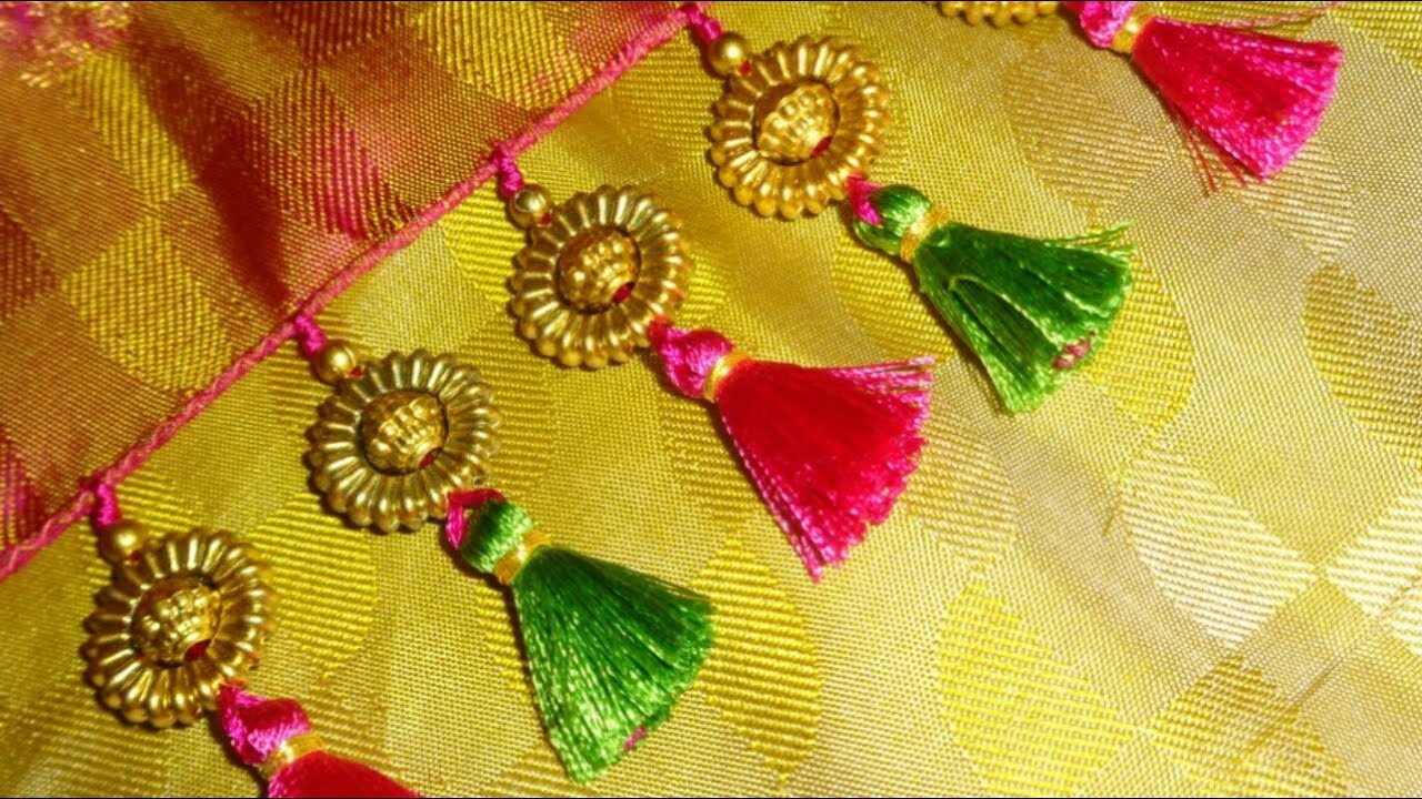 Saree kongu mudulu designs