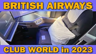 British Airways Club World in 2023