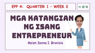 EPP4 | Mga Katangian ng isang Entrepreneur | Panic Learning EPP4 | Mga Katangian ng isang Entrepreneur | Panic Learning