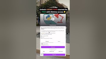 ✨How to get Udemy Paid Courses for Free? #coding #udemy #free