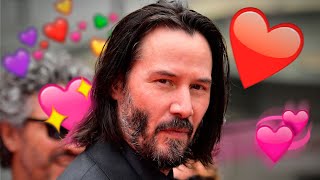 KEANU REEVES É O MELHOR HOMEM DE HOLLYWOOD.