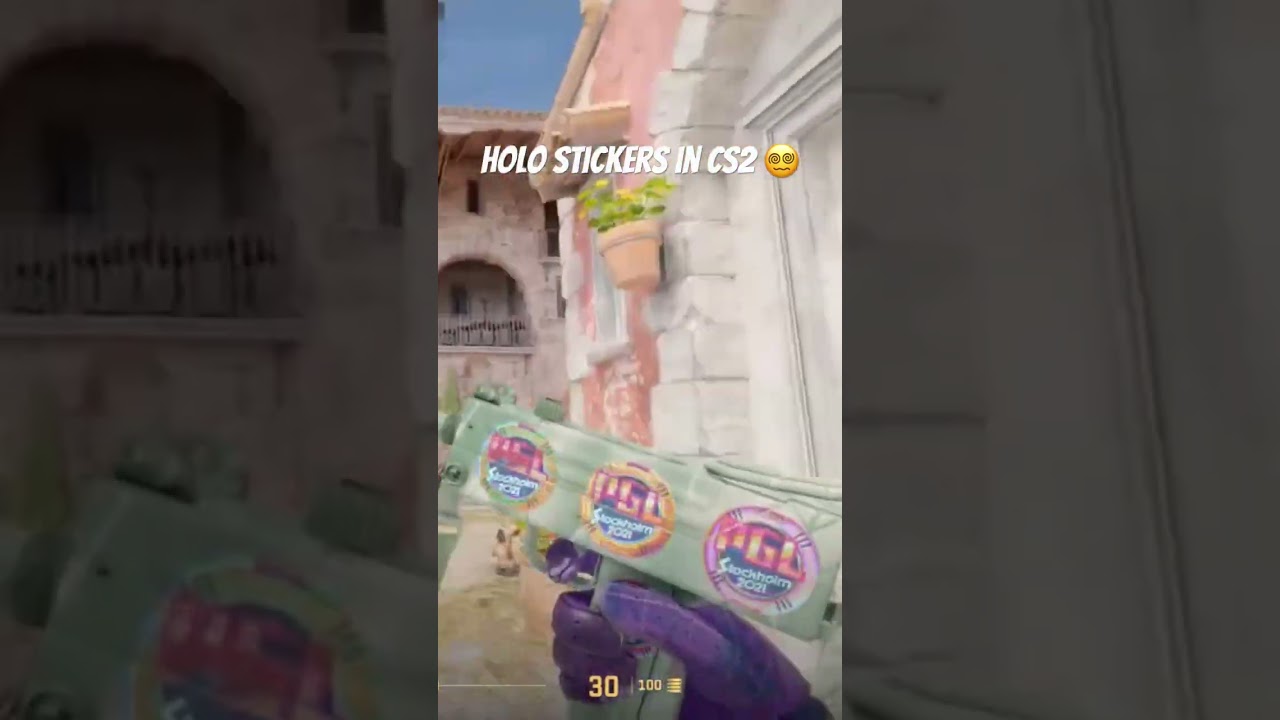 PGL Stockholm Holo stickers in CS2 look amazing🤩 