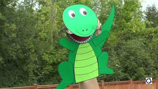 Dinosaur Paper Bag Puppet