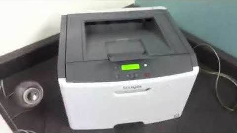 Lexmark E360dn Printer at School