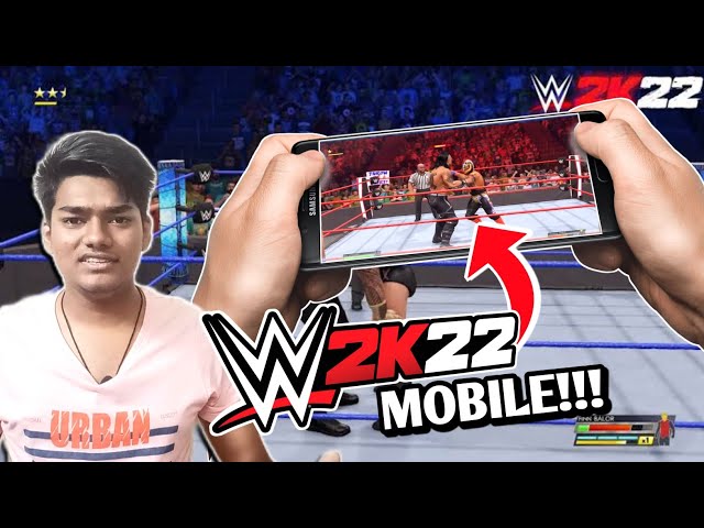 wwe 2k22 game for mobile, video recording, WrestleMania