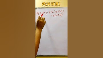 Probability of union of two events#P(AUB) #2025 #importantquestions #probability