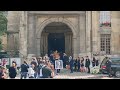 Obsèques de Jean Paul Belmondo en l'Eglise de Saint Germain des Prés le 10/09/2021