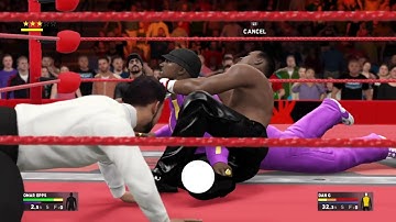 Def Jam 2K17 - Omar Epps vs Dan G - Red Room