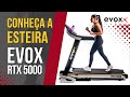 Esteira Elétrica Ergométrica Profissional Evox Fitness RTX 5000