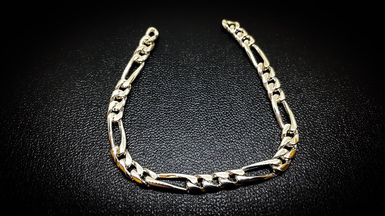 Изготовление Браслета "Картье" или панцирный 3+1. мастер класс