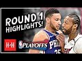 ROTY? Ben Simmons Full ROUND 1 Highlights vs Miami Heat | All GAMES - 2018 Playoffs