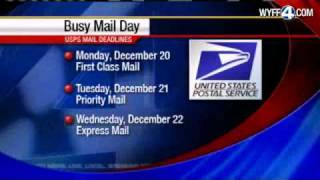 Post Office Expects Busiest Day Of The Year