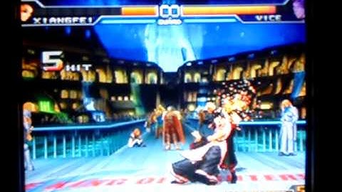 The King Of Fighters 2002um Xiangfei Combo Training day 4