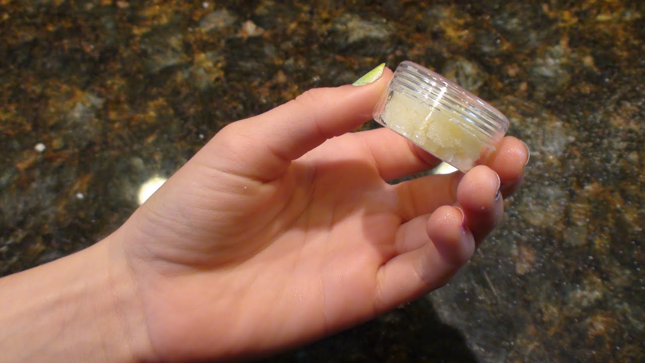 DIY Lush Lip Scrub