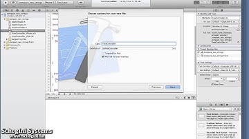 05 03 Creating New View Controller Class - iOS Xcode Tutorial Part 05