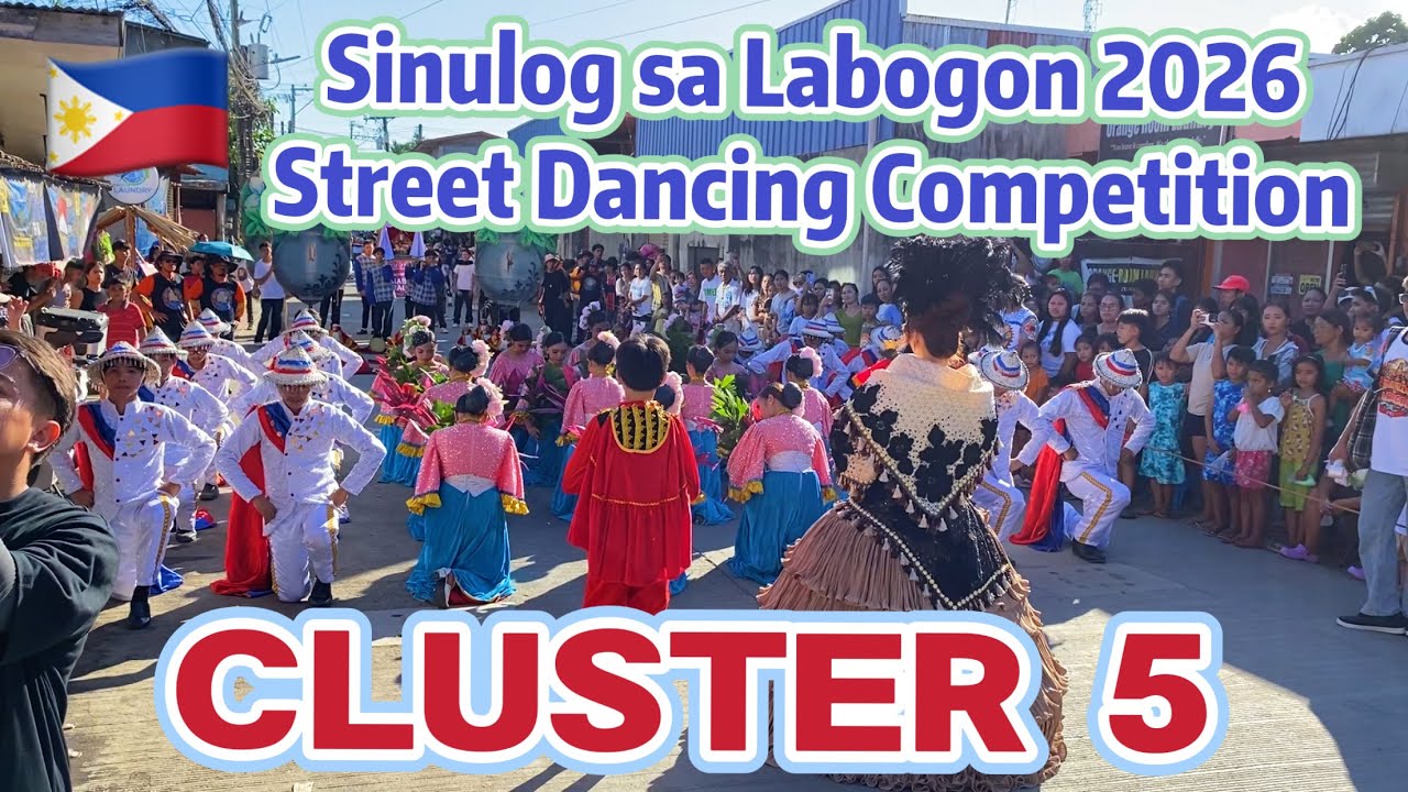 Sinulog sa Labogon 2026 Street Dancing CLUSTER 5 Competition Mandaue Cebu | Dance Video