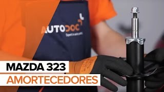 Substituição Kit de amortecedores MAZDA 323: manual técnico