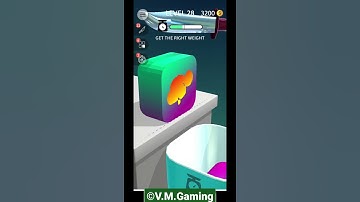 ASMR Slicing Gameplay | Level 28 | #VMGaming  | #shorts