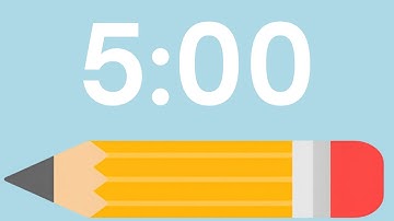 5-Minute Back to School Timer ⏰ | Classroom & Study Sessions