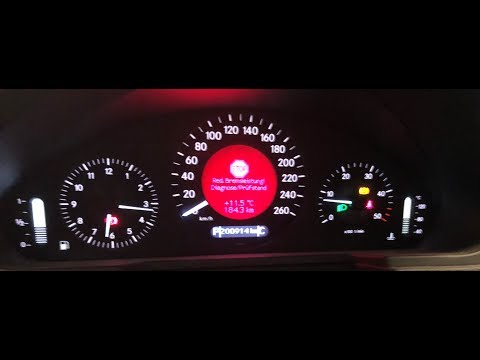 Mercedes-Benz W211 Bj-04 SBC,ESP,ABS Problem gelöst
