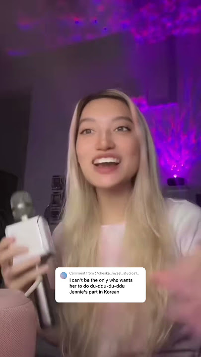 y’all want ddu-du ddu-du, y’all get ddu-du ddu-du 😝 #blackpink #ddududdudu #rapchallenge