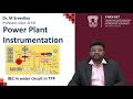 I&C in water circuit in TPP by Dr. M Sreedhar | Prof. of EIE