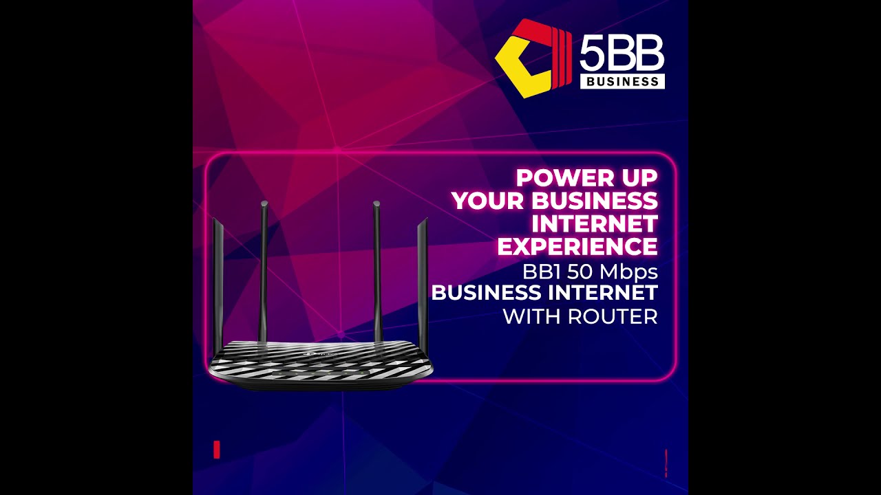 5BB Business Internet For Your