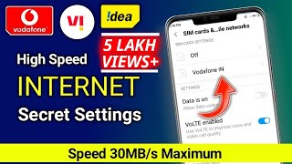 =-------hey, what's up guys! this is me sanjay from (sanjay
trick)------= vodafone internet speed secret settings without apn |
net kaise badh...