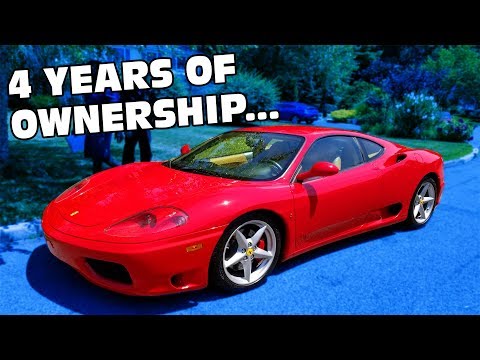 Ferrari 360 Cost Of Ownership Over 4 Years