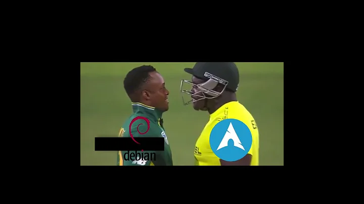 When DEBIAN & ARCH Linux MEET #shorts #software #linux #memes #gnu #debian #opensource #programming