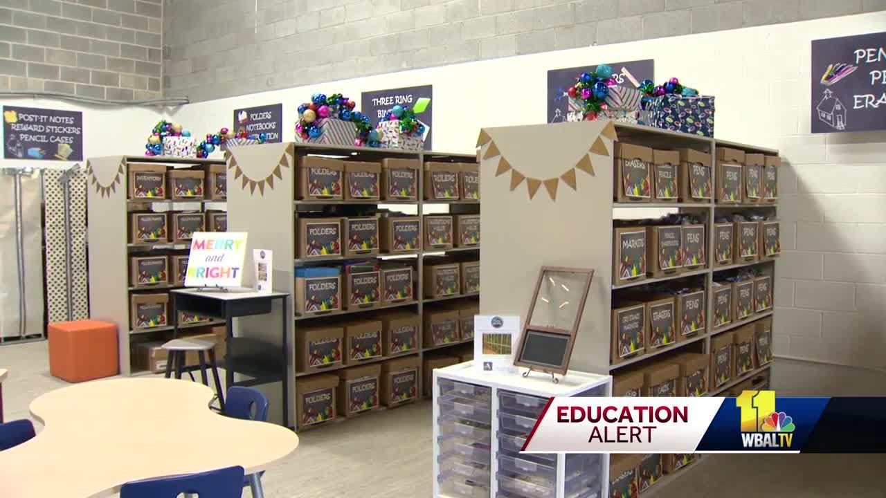 baltimore county restaurant week Exchangeree opens to offer teachers free school supplies