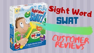 Amazon | Sight Words Swat! A Sight Words Game | Customer Reviews