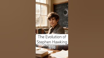 The Evolution of Stephen Hawking 🪐 #science