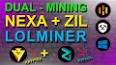 Видео по запросу "nexa + zil lolminer"