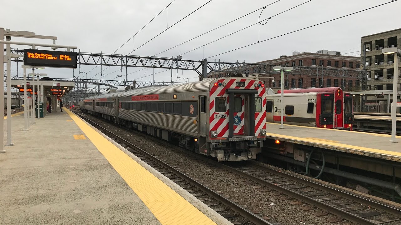 hd 60fps amtrak metro north shore line east new haven union