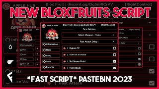 [⛩️NEW] Roblox BLOX FRUITS Script/Hack Apple Hub | Autofarm | Auto Raid | Auto V4 | (Mobile & PC)